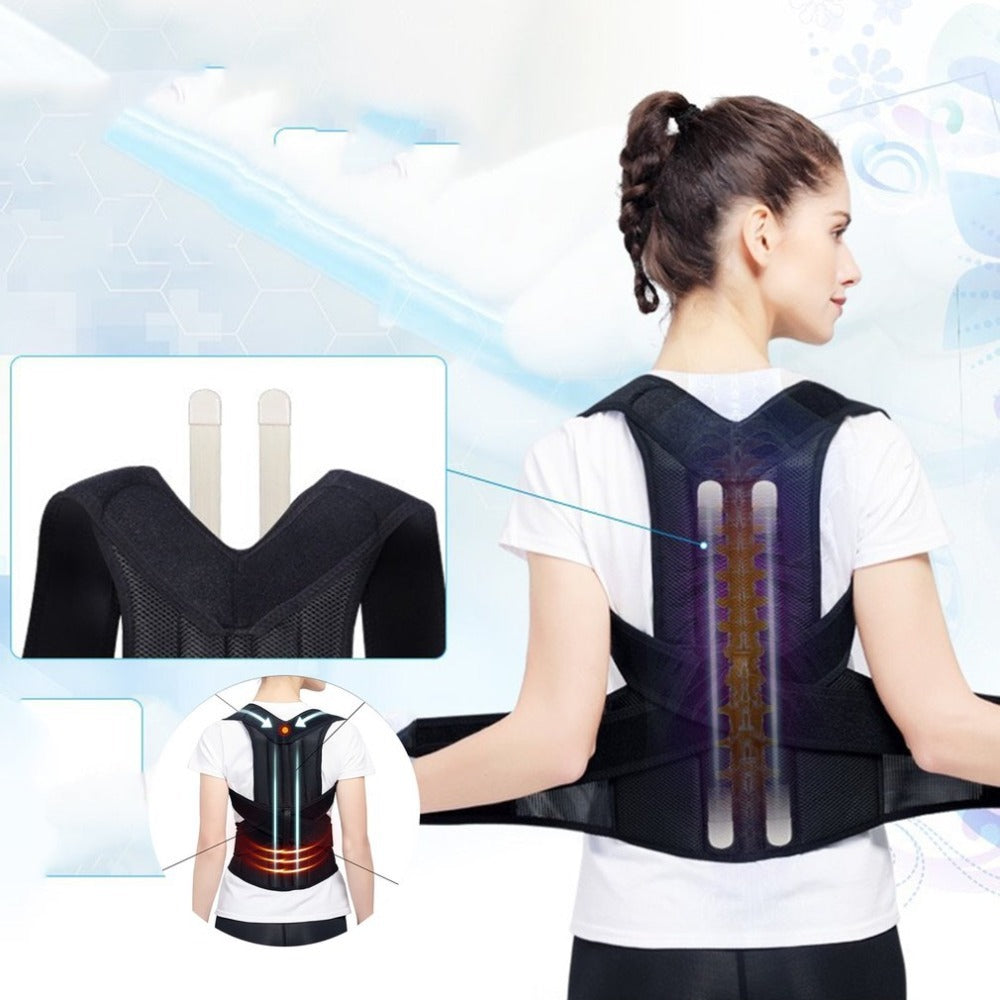 Adjustable Posture Corrector for Spine Alignment